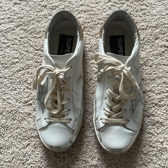 Golden Goose Super Stars Silver & Gold sneakers - Picture 2 of 4